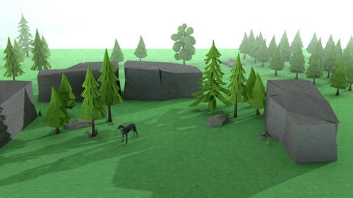 Landscape Low Poly package preview image